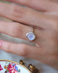Vivian Grace Jewelry Ring Luxe Freeform Moonstone Ring