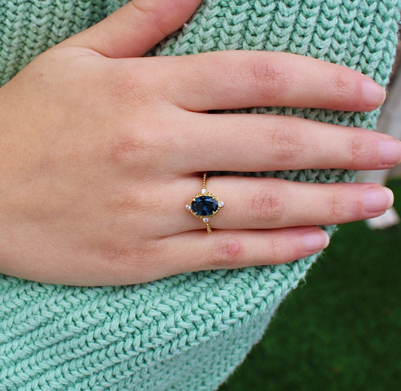 Vivian Grace Jewelry Ring Ocean Versailles Ring