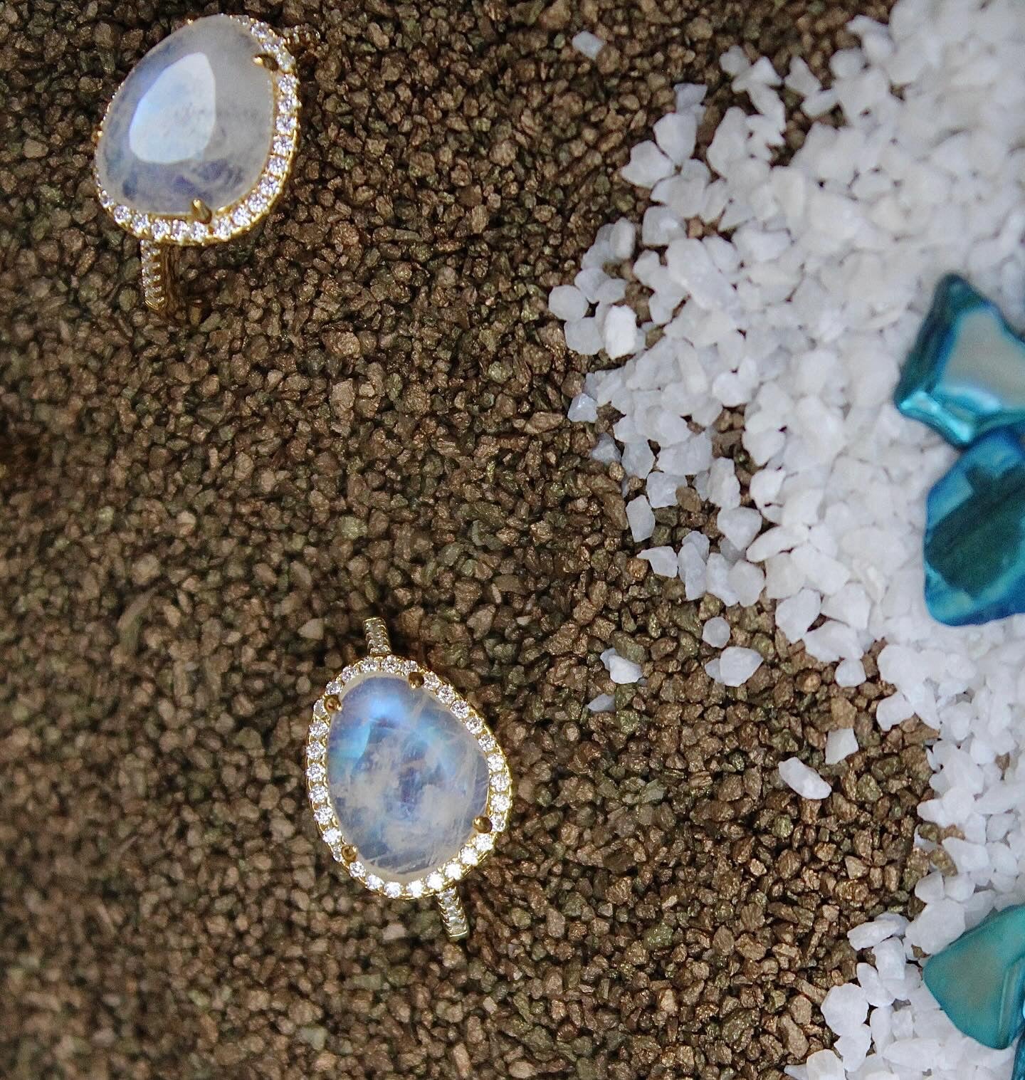 Vivian Grace Jewelry Ring Skye Moonstone Ring