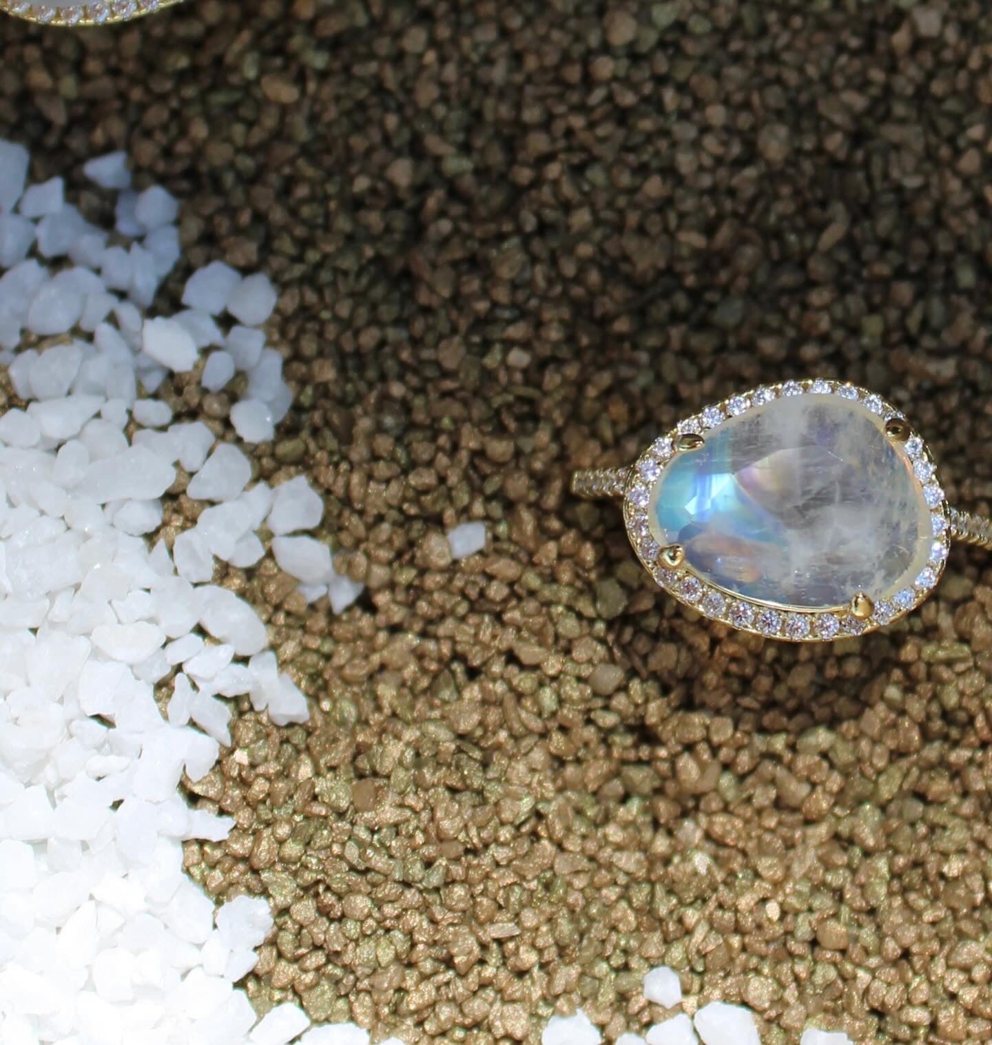 Vivian Grace Jewelry Ring Skye Moonstone Ring