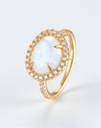 Vivian Grace Jewelry Ring Skye Moonstone Ring