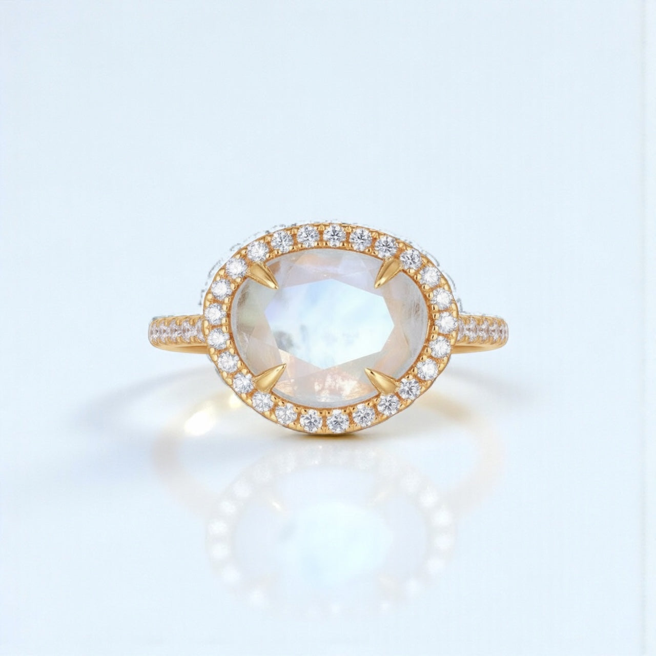 Vivian Grace Jewelry Ring Skye Moonstone Ring