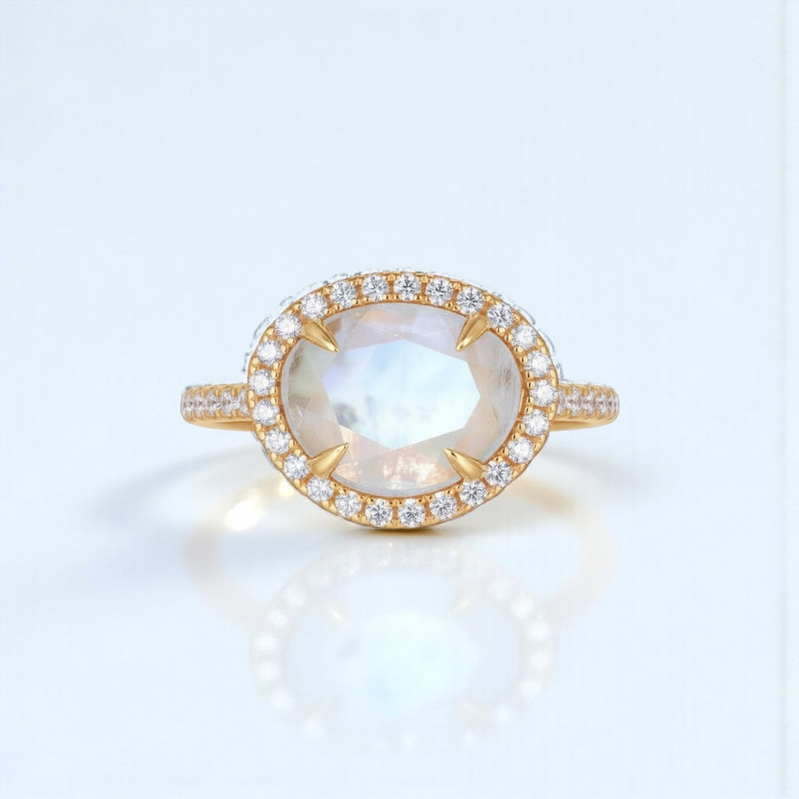 Vivian Grace Jewelry Ring Skye Moonstone Ring