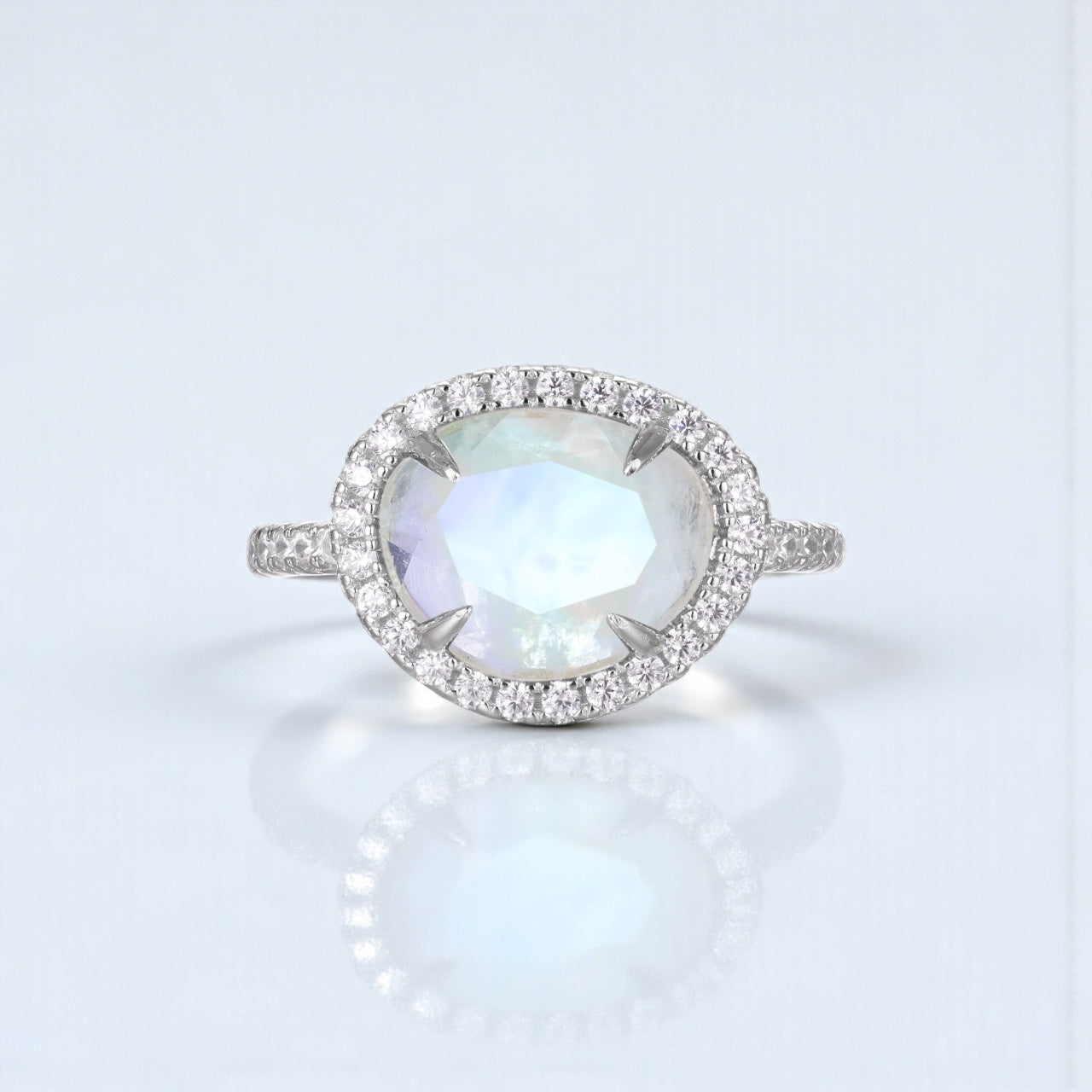 Vivian Grace Jewelry Ring Skye Moonstone Ring