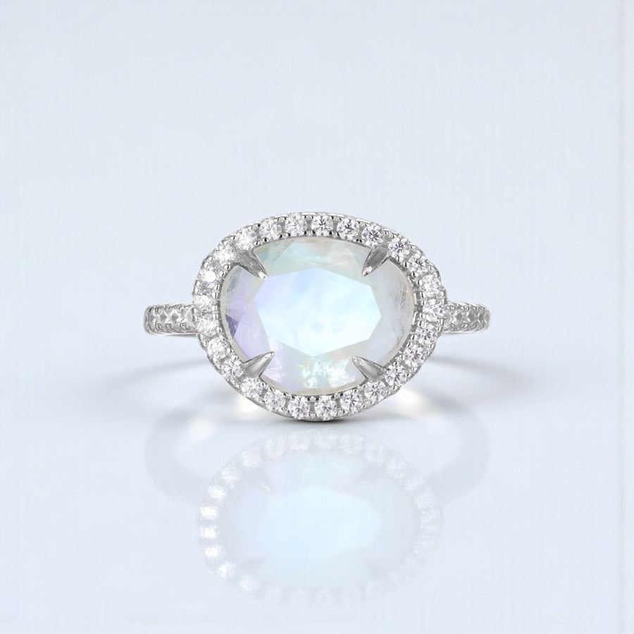 Vivian Grace Jewelry Ring Skye Moonstone Ring