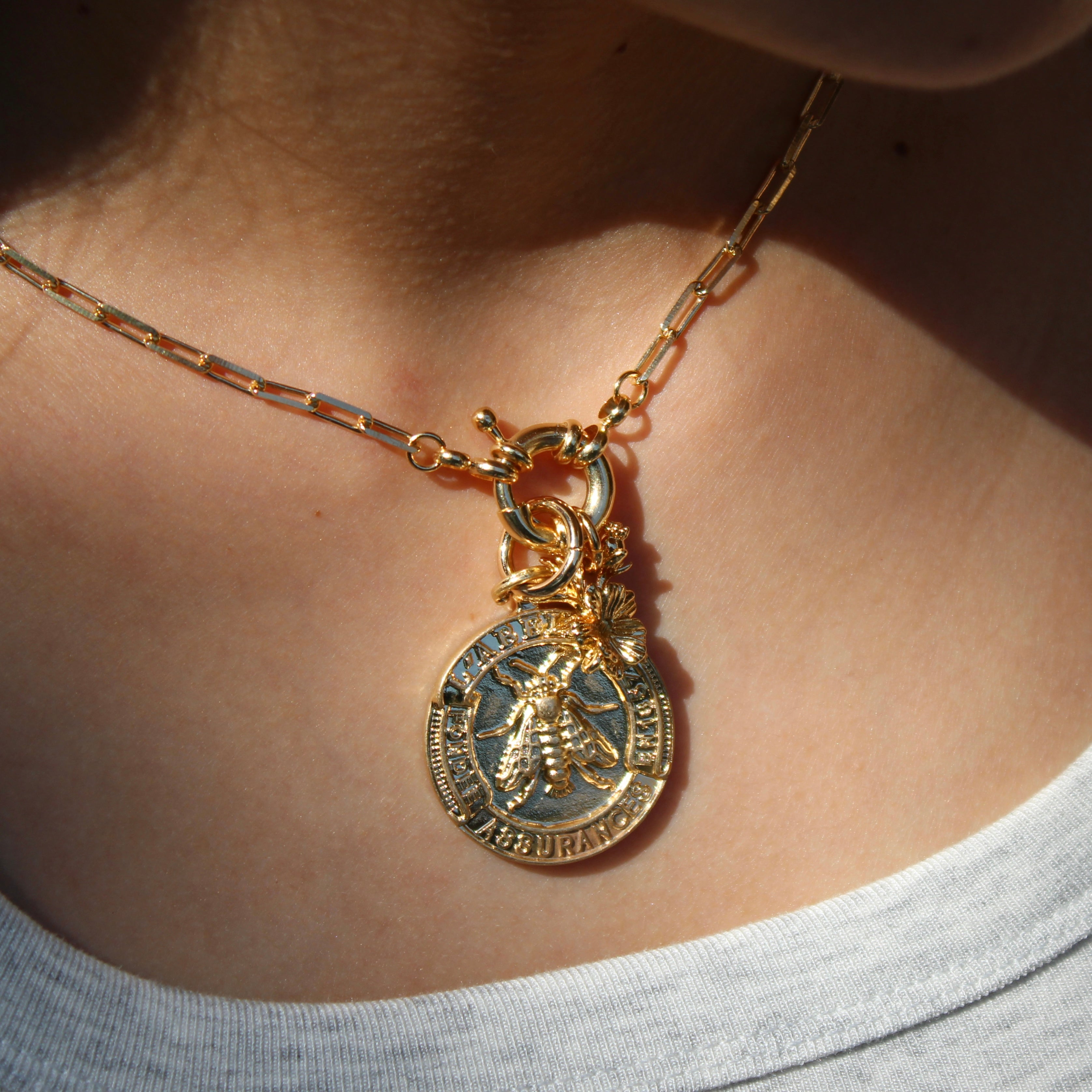Vivian Grace The French Bee Pendant