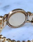 Vivian Grace Vintage Bracelet Gold ‘Carmen’ Gold Filled Etched Heart Sweetheart Bracelet - Vintage
