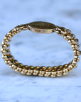Vivian Grace Vintage Bracelet Gold ‘Carmen’ Gold Filled Etched Heart Sweetheart Bracelet - Vintage