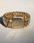 Vivian Grace Vintage Bracelet Gold Gold Filled Sweetheart Bracelet with Locket- Vintage