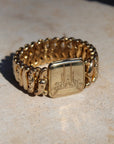 Vivian Grace Vintage Bracelet Gold Gold Filled Sweetheart Bracelet with Locket- Vintage