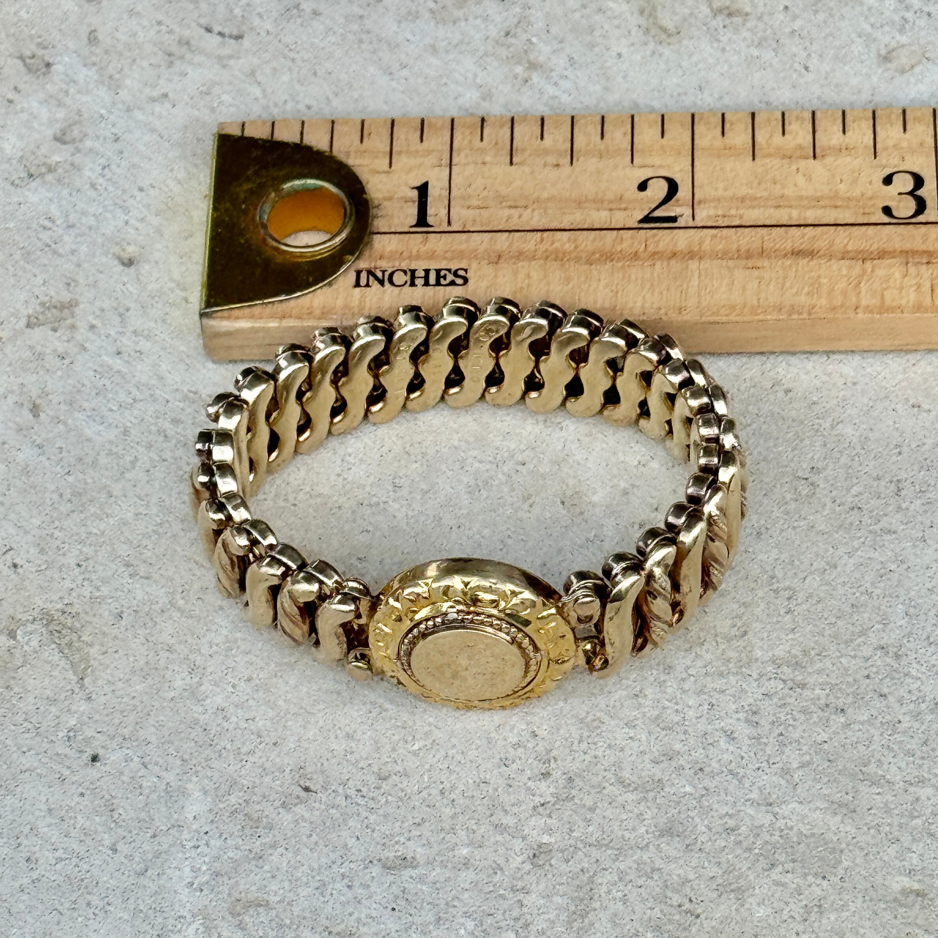 Vivian Grace Vintage Bracelet Gold Vintage Sweetheart Bracelet by DF Briggs Co