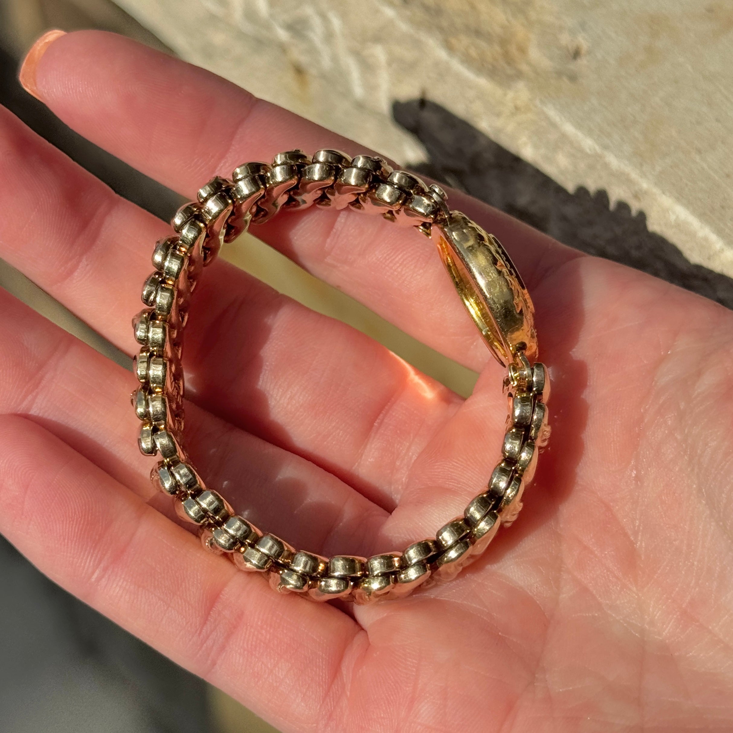 Vivian Grace Vintage Bracelet Gold Vintage Sweetheart Bracelet by DF Briggs Co
