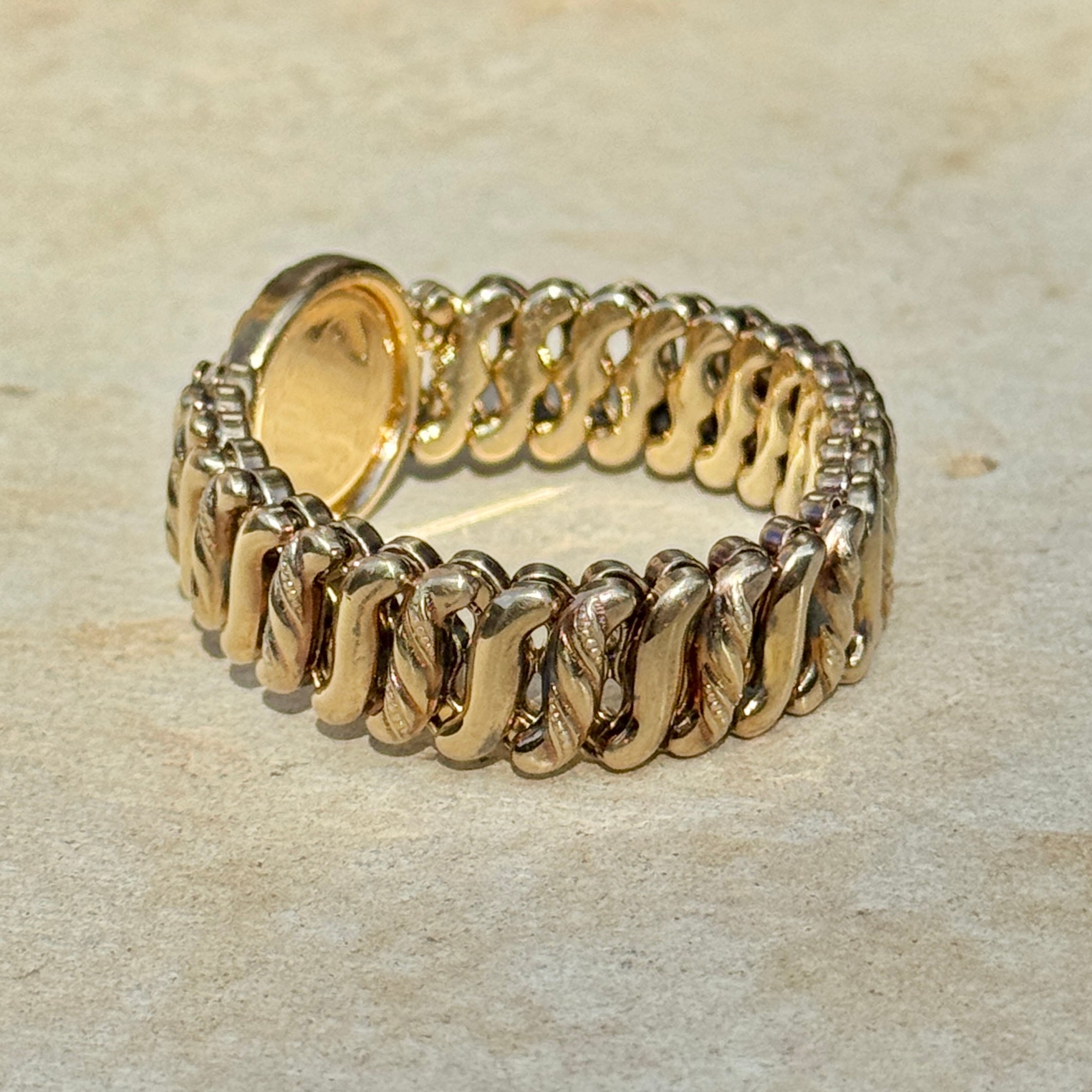 Vivian Grace Vintage Bracelet Gold Vintage Sweetheart Bracelet by DF Briggs Co