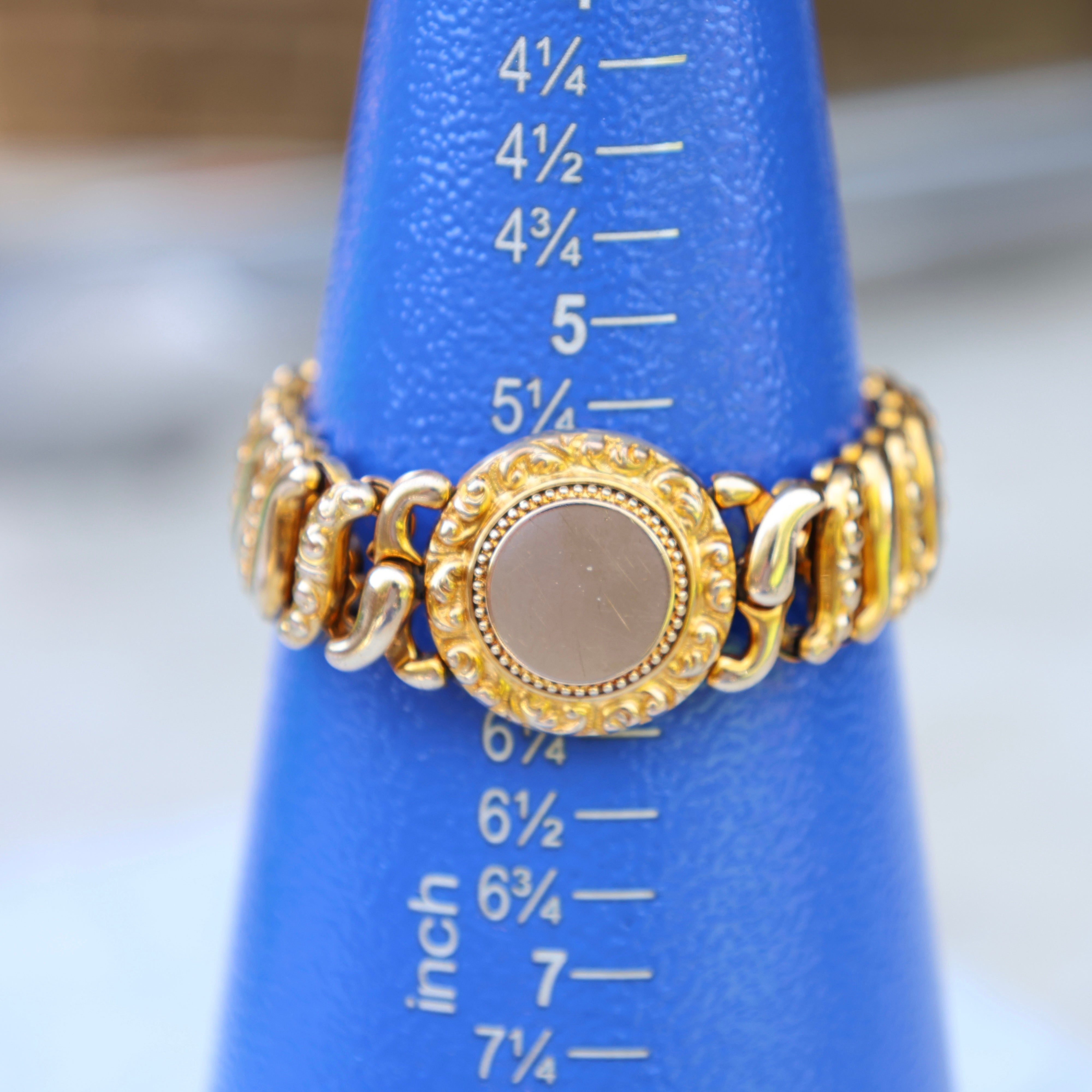 Vivian Grace Vintage Bracelet Gold Vintage Sweetheart Expansion Bracelet