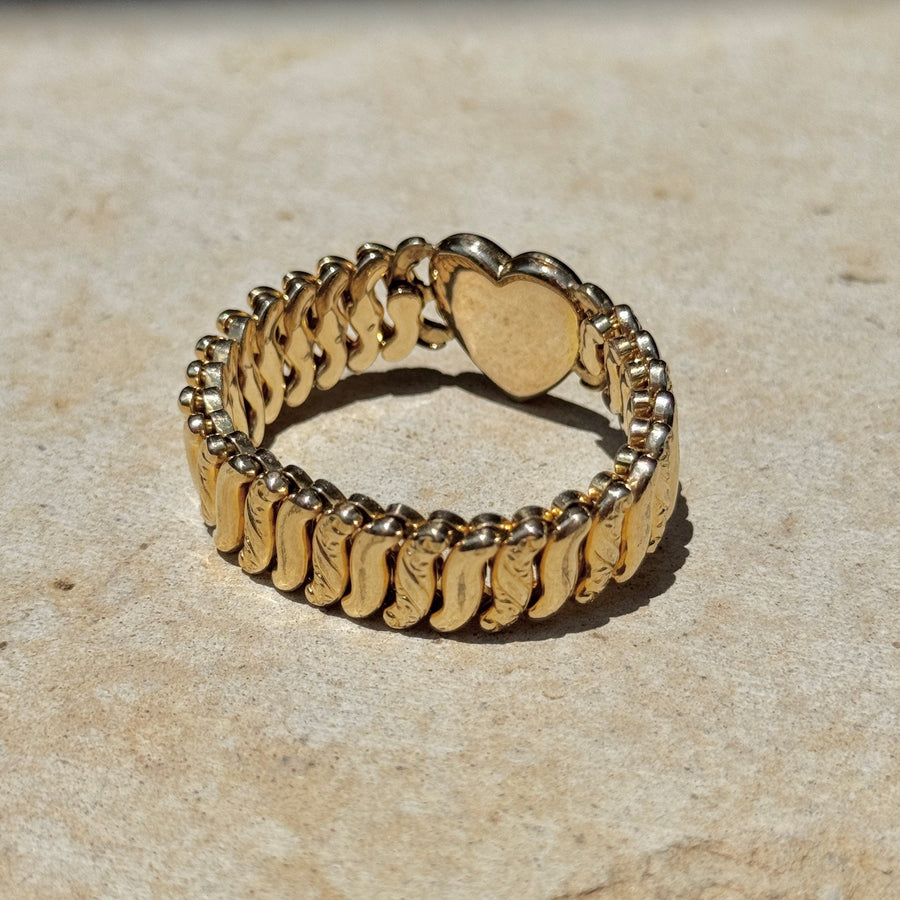 Vivian Grace Vintage Gold ‘Carmen’ Gold Filled Sweetheart Bracelet - Vintage