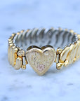 Vivian Grace Vintage Gold Co-Star Gold Filled Sweetheart Bracelet - Vintage