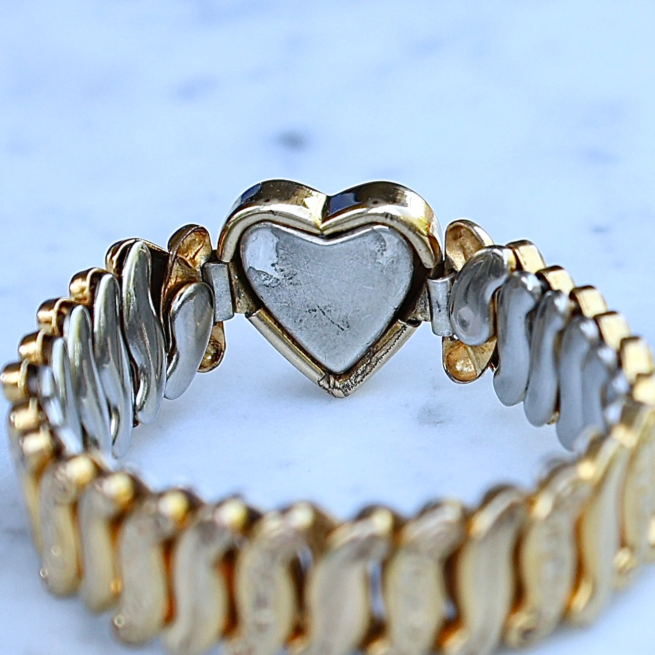 Vivian Grace Vintage Gold Co-Star Gold Filled Sweetheart Bracelet - Vintage