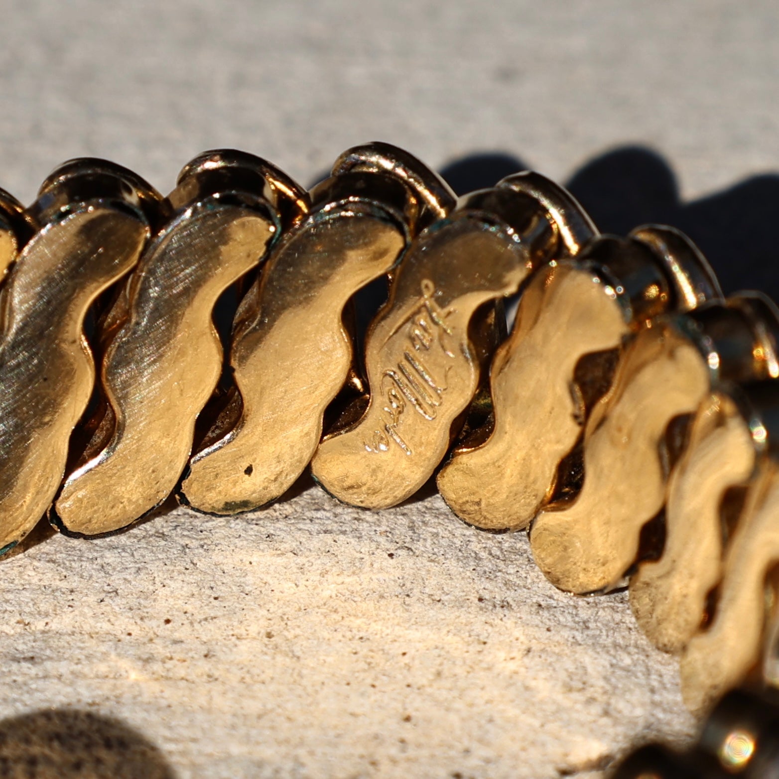 Vivian Grace Vintage Gold (Copy) Co-Star 10k Gold Filled Sweetheart Bracelet - Vintage