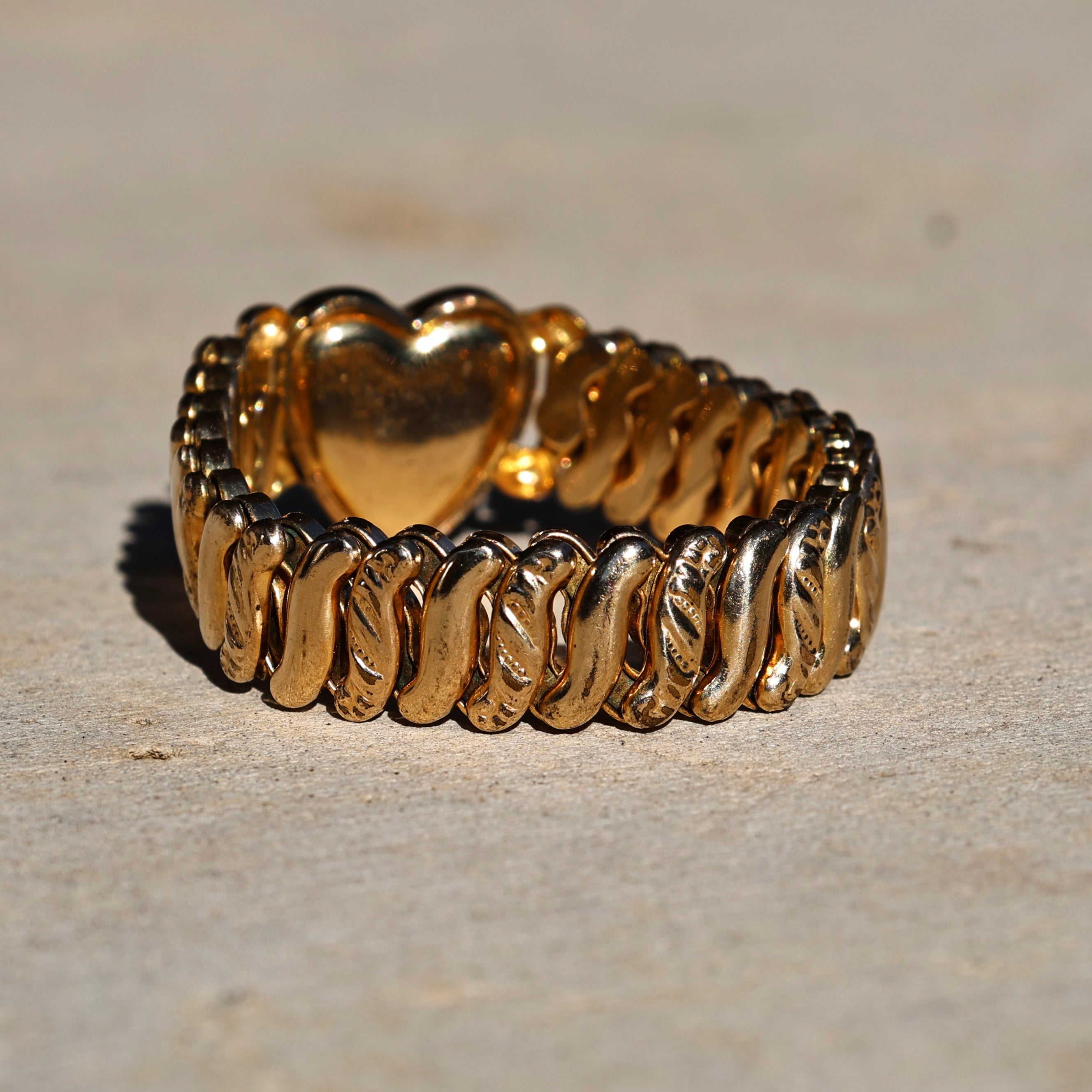 Vivian Grace Vintage Gold (Copy) Co-Star 10k Gold Filled Sweetheart Bracelet - Vintage