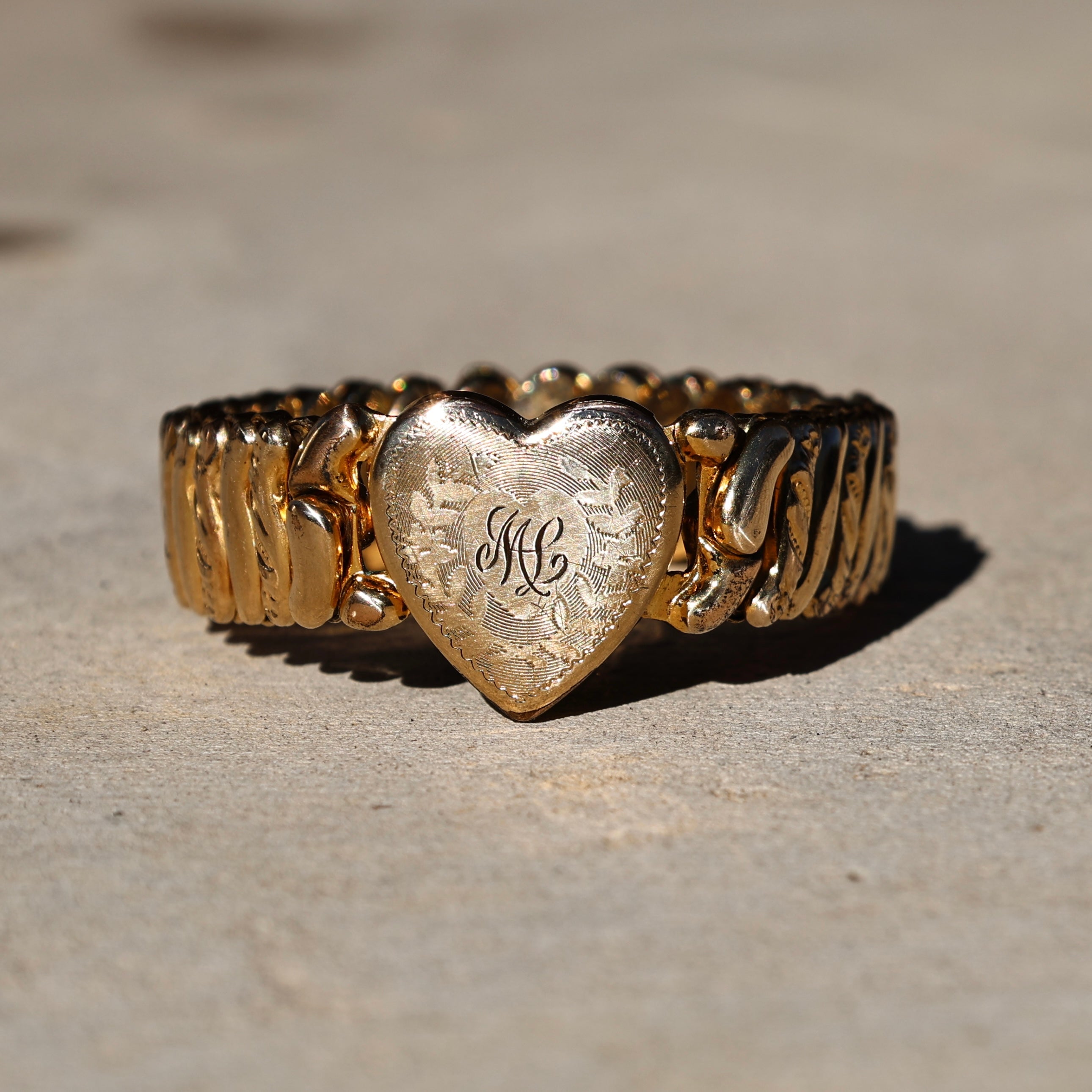 Vivian Grace Vintage Gold (Copy) Co-Star 10k Gold Filled Sweetheart Bracelet - Vintage