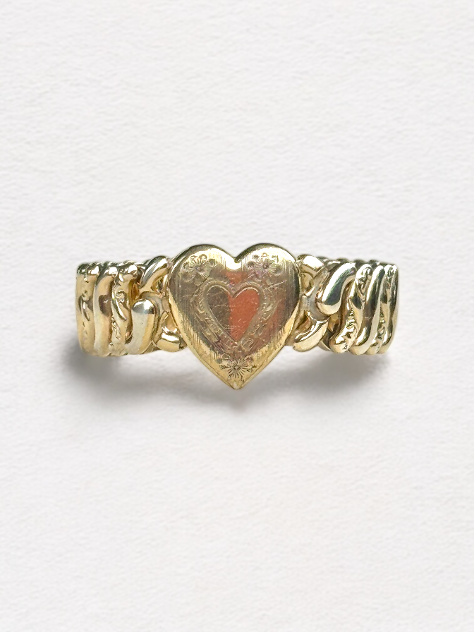Vivian Grace Vintage Gold Gold Sweetheart Bracelet - Vintage