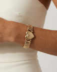 Vivian Grace Vintage Gold Vintage Sweetheart Expansion Bracelet - Gold Filled
