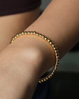 Vivian Grace Jewelry Bracelet 4mm Gold Bead Bracelet