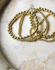 Vivian Grace Jewelry Bracelet Gold Bead Bracelet