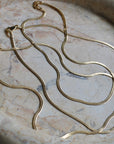 Vivian Grace Jewelry Necklace Gold Gold Filled Snake Chain Necklace