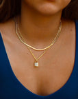 Vivian Grace Jewelry Necklace Gold Gold Filled Snake Chain Necklace