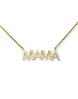 Vivian Grace Jewelry Necklace Gold MAMA Necklace