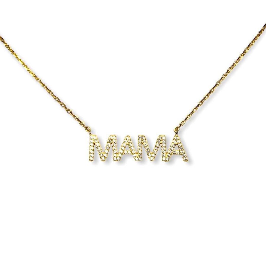 Vivian Grace Jewelry Necklace Gold MAMA Necklace