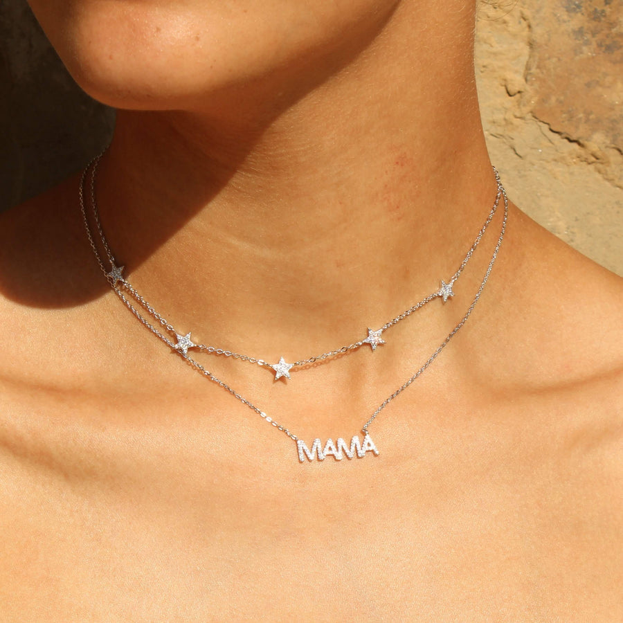 Vivian Grace Jewelry Necklace MAMA Necklace