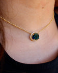 Vivian Grace Jewelry Necklace Ocean Blue Skye Necklace