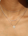 Vivian Grace Jewelry Necklace Opal Starburst Necklace