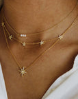 Vivian Grace Jewelry Necklace Pave Star Choker