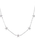 Vivian Grace Jewelry Necklace Pave Star Choker