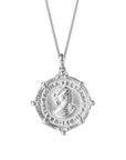 Vivian Grace Jewelry Necklace Queen Elizabeth Medallion