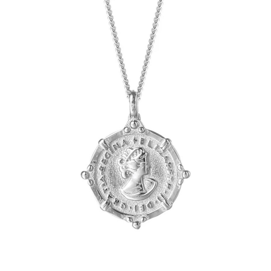 Queen Elizabeth Medallion Necklace Vivian Grace