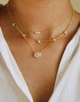Vivian Grace Jewelry Necklace Skye Moonstone Necklace