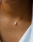 Vivian Grace Jewelry Necklaces Ava Moonstone & Topaz Necklace