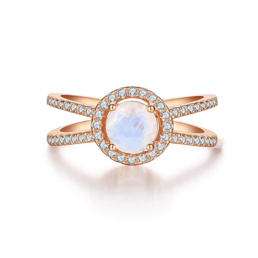 Vivian Grace Jewelry Ring 4 Hallie Moonstone Ring