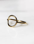 Vivian Grace Jewelry Ring 5 Gold Filled Open Circle Stacking Ring