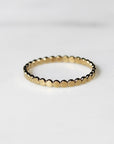 Vivian Grace Jewelry Ring Gold Filled Orb Stacking Band