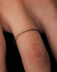 Vivian Grace Jewelry Ring Gold Filled Twist Stacking Ring