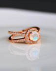 Vivian Grace Jewelry Ring Hallie Moonstone Ring