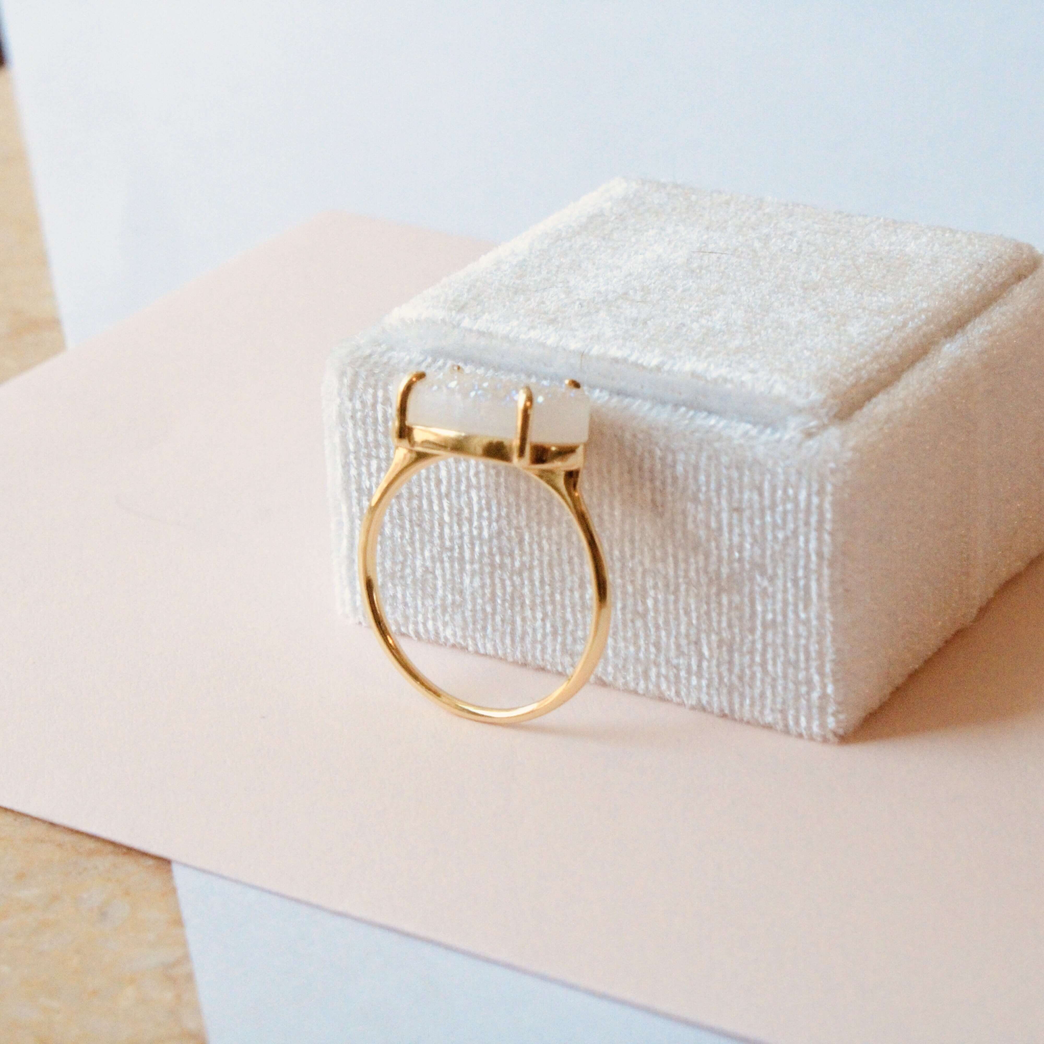 Vivian Grace Jewelry Ring Lara Druzy Ring