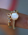 Moonstone Ring Set