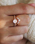 Moonstone Ring Set