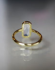 Vivian Grace Jewelry Ring Moonstone Crystal Baguette Ring